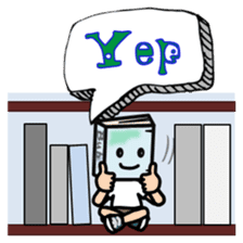 Bub in a library sticker #14299178