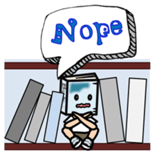 Bub in a library sticker #14299179