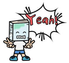 Bub in a library sticker #14299184