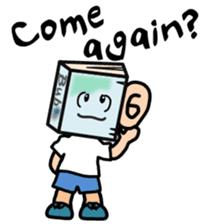 Bub in a library sticker #14299186