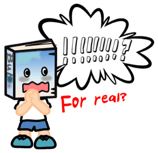 Bub in a library sticker #14299187