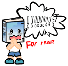 Bub in a library sticker #14299187