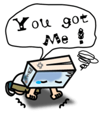 Bub in a library sticker #14299189