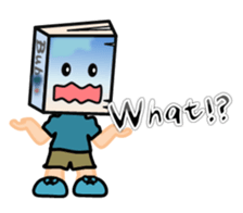 Bub in a library sticker #14299197