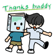 Bub in a library sticker #14299205