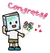 Bub in a library sticker #14299210