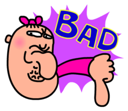 Delvi-san's weird stamps 2 sticker #14299218