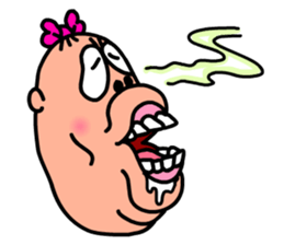 Delvi-san's weird stamps 2 sticker #14299247