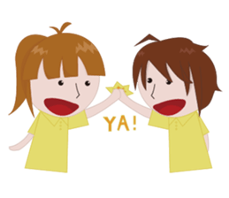 Wise youth and his junior partners sticker #14299449