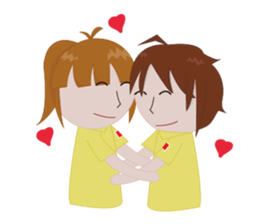 Wise youth and his junior partners sticker #14299454