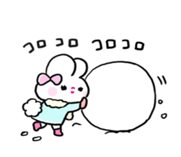 Sexy Bunny:Usarun 2 Winter sticker #14300670