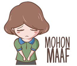 Gadis Kasir Minimarket sticker #14300815