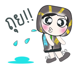 Hello my name is Somkid. sticker #14301295