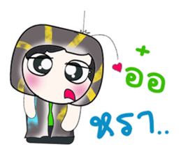 Hello my name is Somkid. sticker #14301302