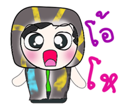 Hello my name is Somkid. sticker #14301305