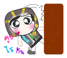 Hello my name is Somkid. sticker #14301308