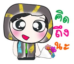 Hello my name is Somkid. sticker #14301318