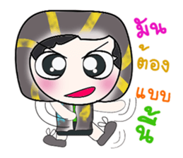 Hello my name is Somkid. sticker #14301319