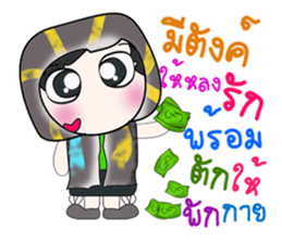 Hello my name is Somkid. sticker #14301321