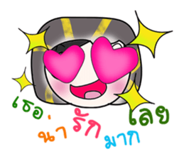 Hello my name is Somkid. sticker #14301322