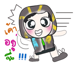 Hello my name is Somkid. sticker #14301325