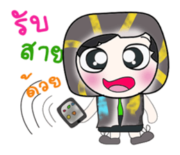 Hello my name is Somkid. sticker #14301329