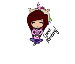 Tina Unicorn sticker #14301744