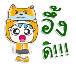 ...Mr. Shiba and dog...^^ sticker #14302085