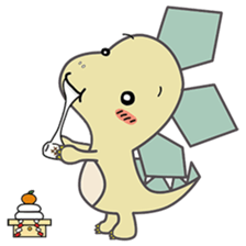 Ryu-chan the Dino sticker #14302320