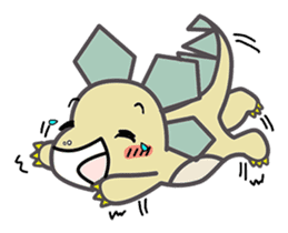 Ryu-chan the Dino sticker #14302333