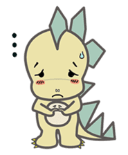 Ryu-chan the Dino sticker #14302348