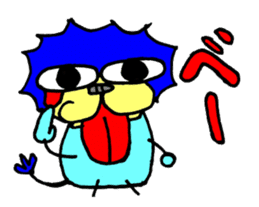 Lion of close blood relative to cat sticker #14303488