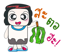 Hello! My name is Mayama. ^_^ sticker #14304134