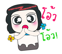 Hello! My name is Mayama. ^_^ sticker #14304137