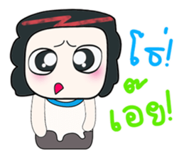 Hello! My name is Mayama. ^_^ sticker #14304140