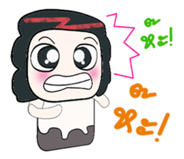 Hello! My name is Mayama. ^_^ sticker #14304141