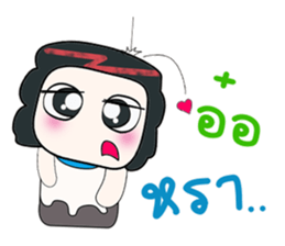 Hello! My name is Mayama. ^_^ sticker #14304142