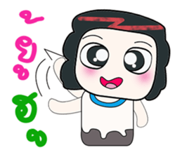 Hello! My name is Mayama. ^_^ sticker #14304151