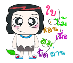 Hello! My name is Mayama. ^_^ sticker #14304157