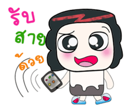 Hello! My name is Mayama. ^_^ sticker #14304169