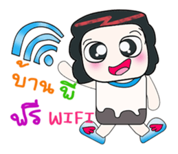 Hello! My name is Mayama. ^_^ sticker #14304171