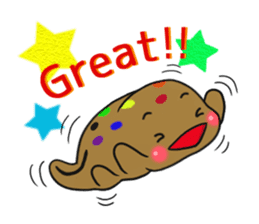 The Japanese giant salamander is Chacha sticker #14304409