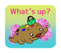 The Japanese giant salamander is Chacha sticker #14304419