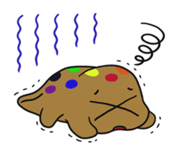 The Japanese giant salamander is Chacha sticker #14304433
