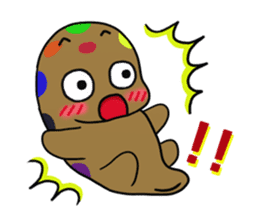 The Japanese giant salamander is Chacha sticker #14304437