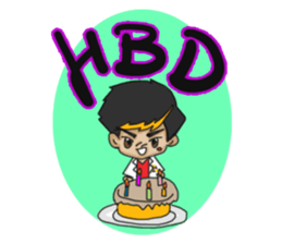 party radiographer sticker #14305035