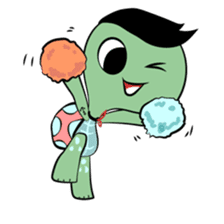 Shelly the Tomboy Turtle Stickers sticker #14305300