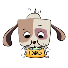 Charley the dog sticker #14305315