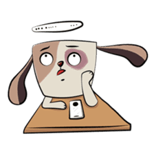 Charley the dog sticker #14305322