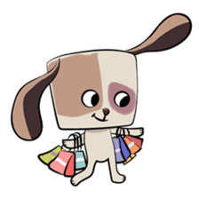 Charley the dog sticker #14305324